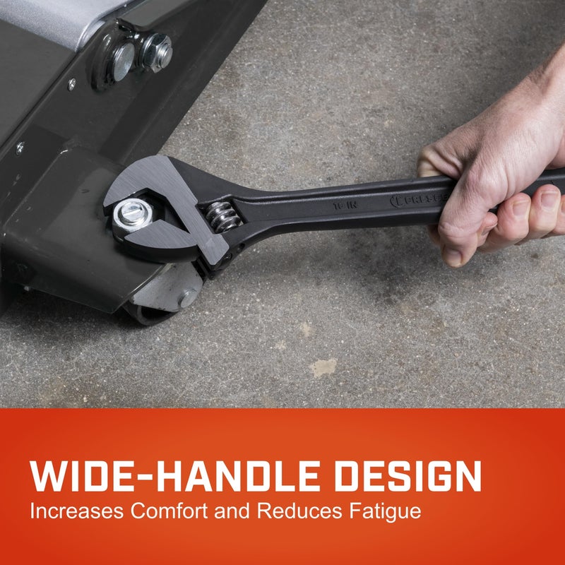 Crescent 10" Adjustable Black Oxide Wrench - Carded - AT210VS - Image 4